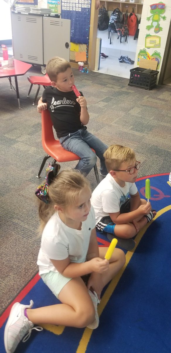 BallmcdK's tweet photo. Mr. Potato Head got all his pieces again! A popsicle party was earned. Keep up the great work room 2! https://t.co/WMotNQCcDk