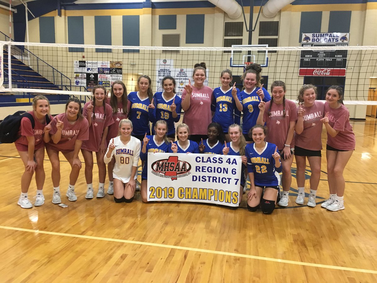 Lady Cats are District Champs!  Playoff bound!
