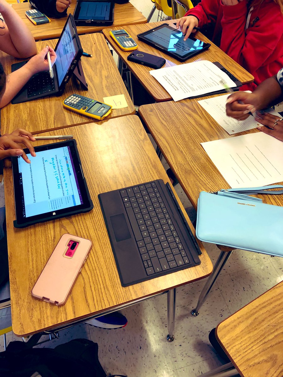 peet_ms's tweet image. Accelerated Algebra taught each other about comparing linear functions through a Jigsaw yesterday! #FreshSpartans23 #TalkingAboutMath @BPeytonNS @hansonmscott @KevinRo98947989