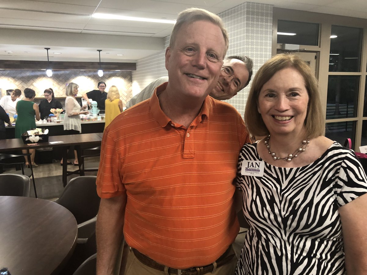 KimmyMRobinson's tweet photo. @JanForCongress @WOWDemocrats fundraiser. #WinWithJan #TX24 https://t.co/NVLRzoF1Cs