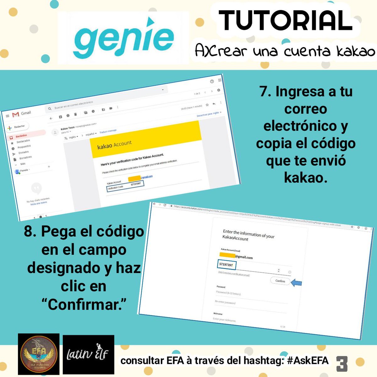 SugarELF0's tweet photo. Ok ELF es nuestro turno de apoyar en las plataformas coreanas. Vamos a darlo todo en este comeback 🔥👏
Sigue el hilo: 

🎧TUTORIAL DE GENIE:

1⃣ Crear cuenta Kakao

Dudas: Usa #AskEFA

#슈퍼주니어 #SUPERJUNIOR #SJ_Time_Slip #SUPER_Clap #SJ_SUPER_Clap @SJofficial https://t.co/7I3XaAxWyZ