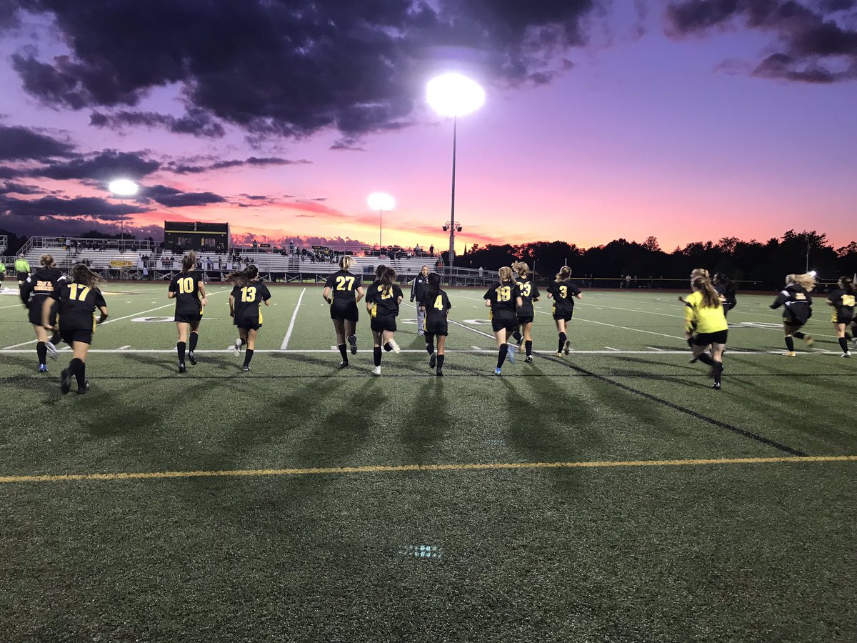 HFLGirlsSoccer's tweet photo. Great OT win over Odyssey 2-1. Goals by Ali McLane and Abby Zollo. Great defensive play by Emma Calcagni, Brittany Alexander, Megan Reinke, Elise Lupisella, Dana Szczublewski and goalie Mari Spitz! https://t.co/SxbEttwb0h