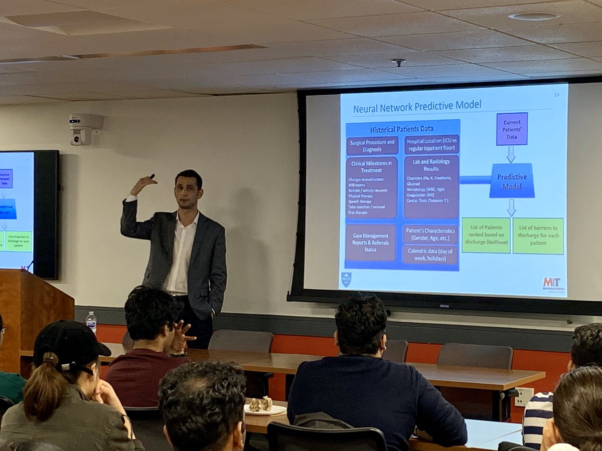 INFORMSNEU's tweet photo. Thank you to Dr. Taghi Khaniyev for a great seminar on “Machine Learning to address Hospital Capacity”. More info on https://t.co/lrEzoyBwiB #operationsresearch #orhealthcare #informsneu https://t.co/H8SEKTIwTE