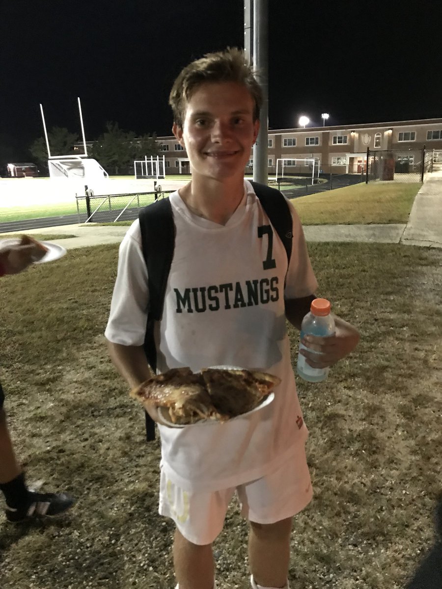 This guy worked hard for his pizza tonight!!!!!