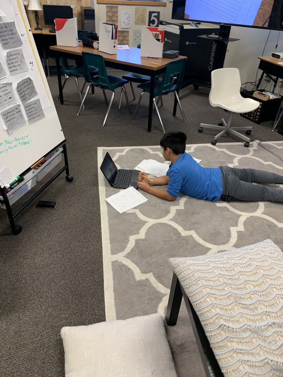 TX_Montgomery's tweet photo. We’re nearly ready to publish, just reading our work on video to hear how we could polish it! #4thELA #jsetheplacetobe @JSeguinElem https://t.co/qKiVl0oWZn