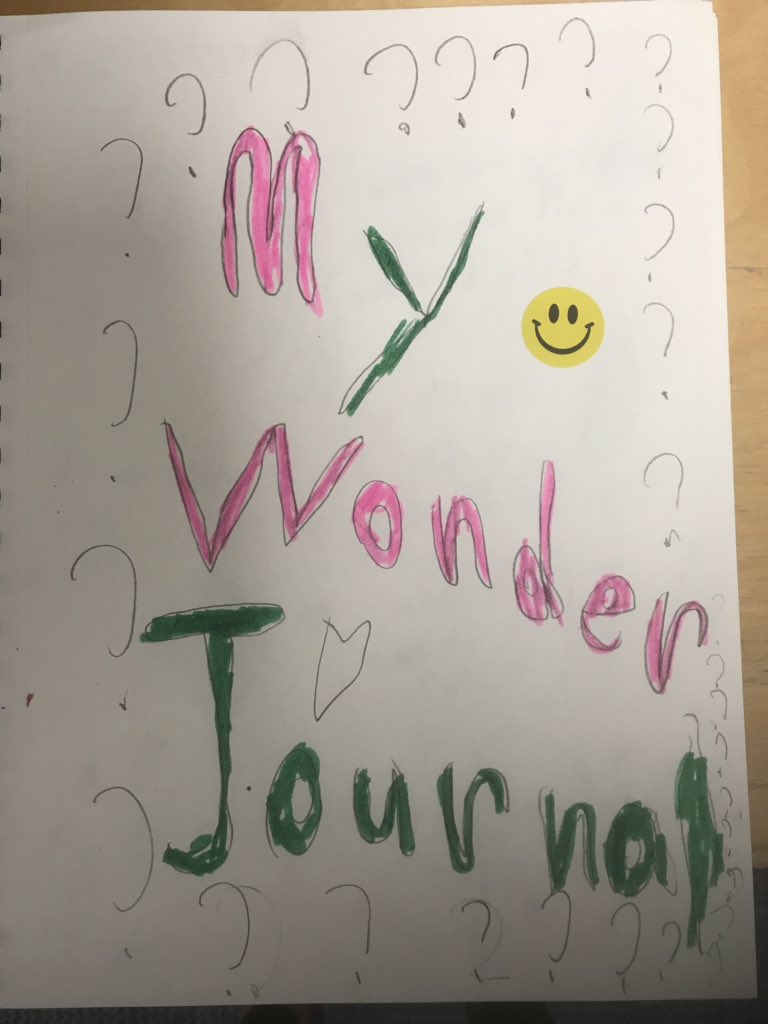 wegner_cindy's tweet photo. 3CW students were excited to start using their Wonder Journals this week! Reflected on what we noticed, learned, and wondered after a nature walk and a presentation from Sage Greenhouse. @School_CC #inquirymindset #outdoorlearning 🌲🌦😊 https://t.co/boHabMfXmg