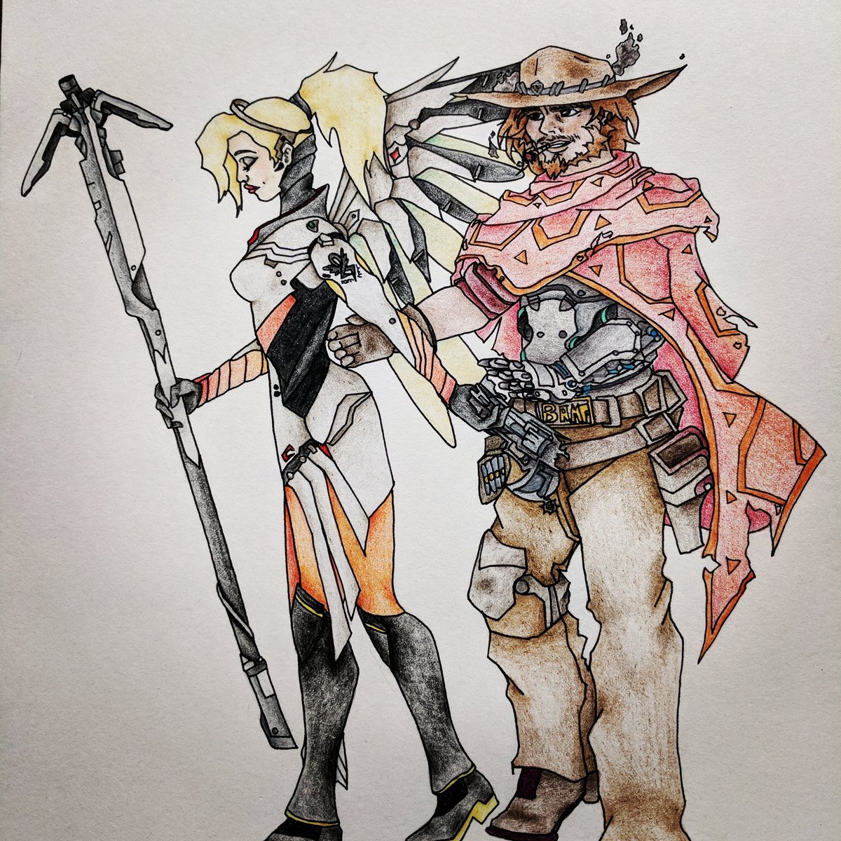 Hopeless Coloredpencils On Twitter A Quick Draw Up From Colored