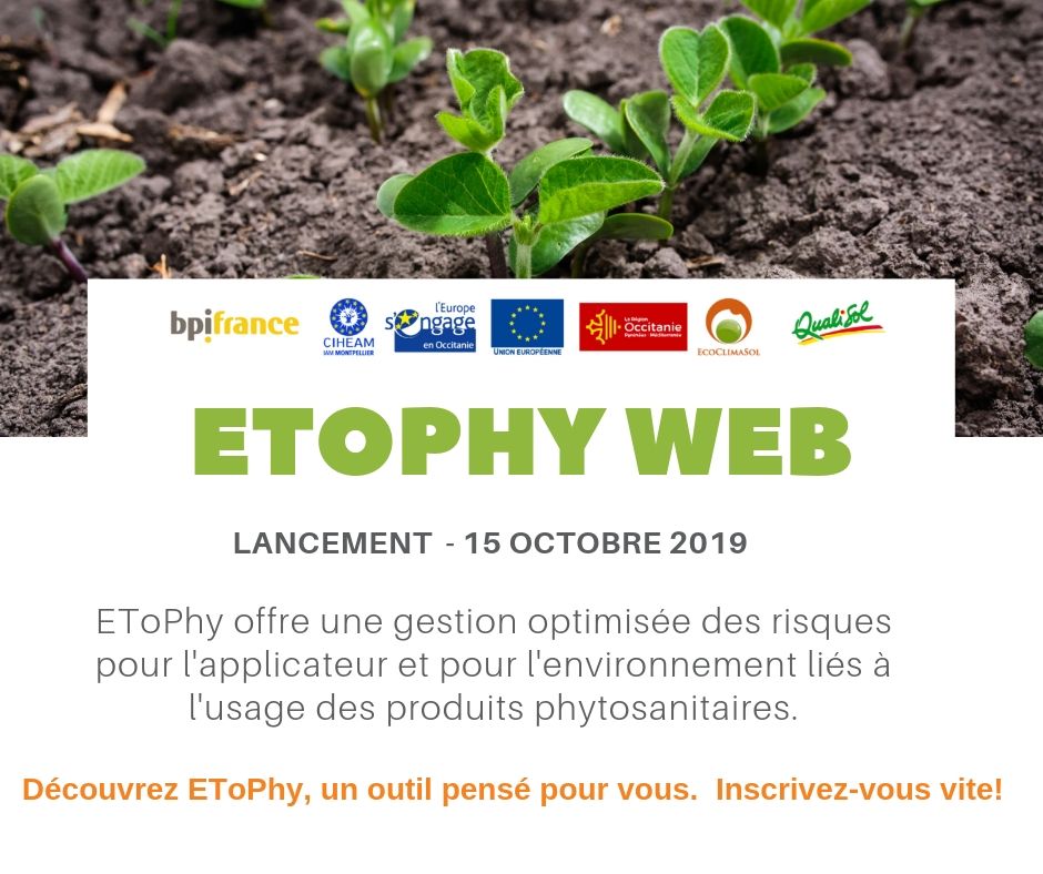 CIHEAMIAMM's tweet photo. #EToPhy WEB: Impliqué.e dans la gestion des produits #phytosanitaires, vous souhaitez connaître l'#impact des #pesticides #agricoles sur la #santé de l'applicateur et l'#environnement? Maîtriser les #risques liés à leur utilisation? Inscrivez-vous! https://t.co/mvb0HdkVJc https://t.co/F97ZGK9Msz