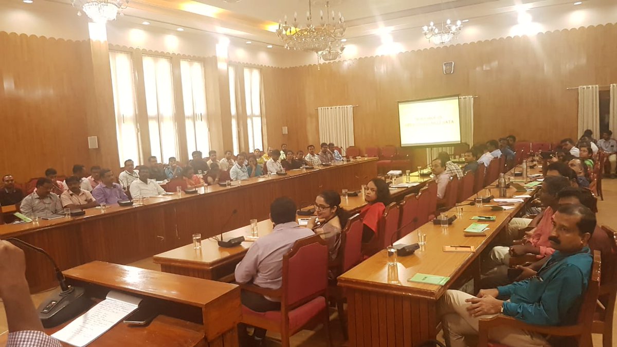 DataPortalIndia's tweet image. #OpenGovernmentData #Workshop for #ChiefDataOfficers of #Kerala Government by @NICMeity Separate OGD #SaaS instance for Kerala soon. @keralaitmission @PIBTvpm @GoI_MeitY @OfficeOfRSP   #OpenData #DataDrivenInnovation #Innovation @startup_mission