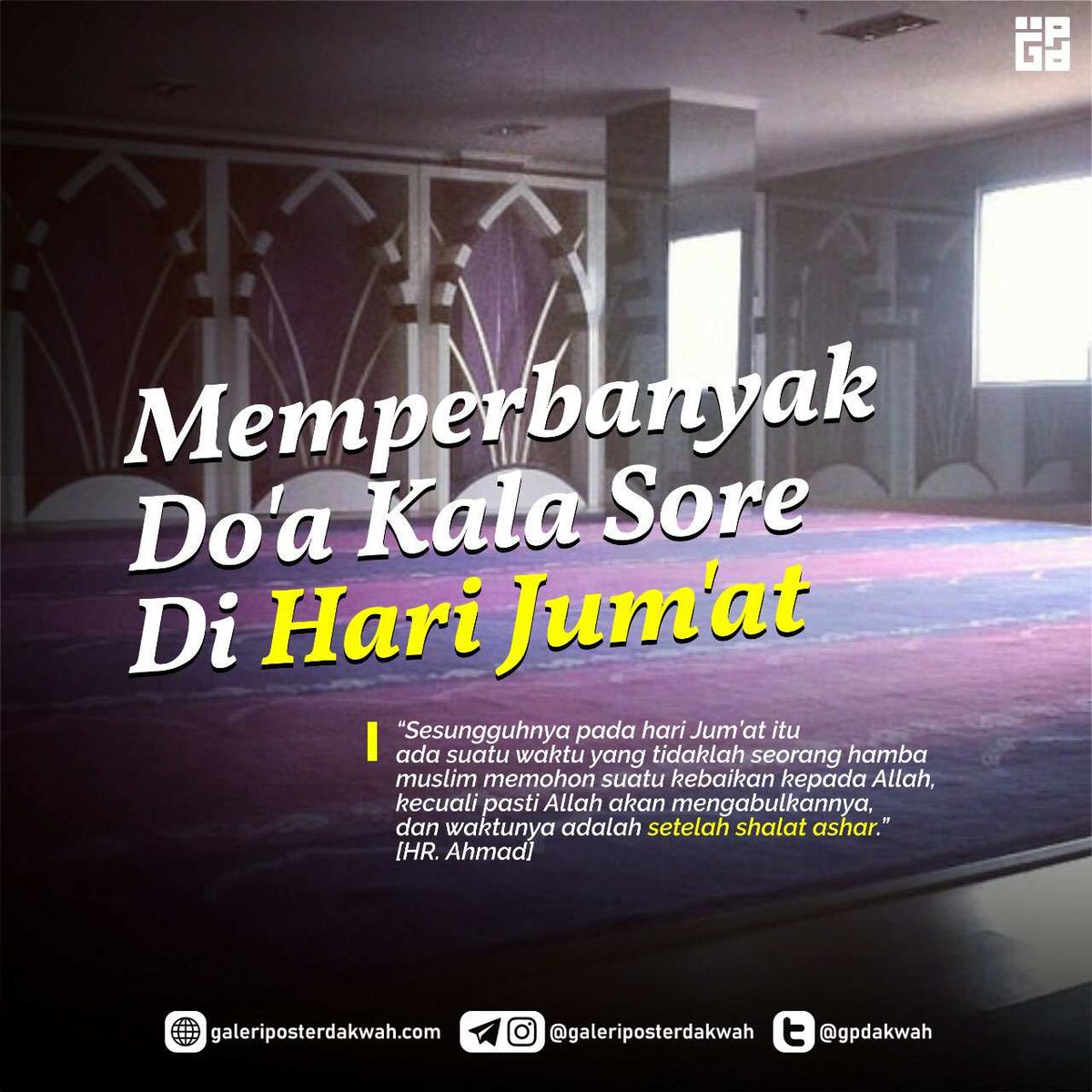 Kesempatan emas...

Nanti sore mohon doakan Negara ini selalu dalam lindungan Allah...

Aamiin...