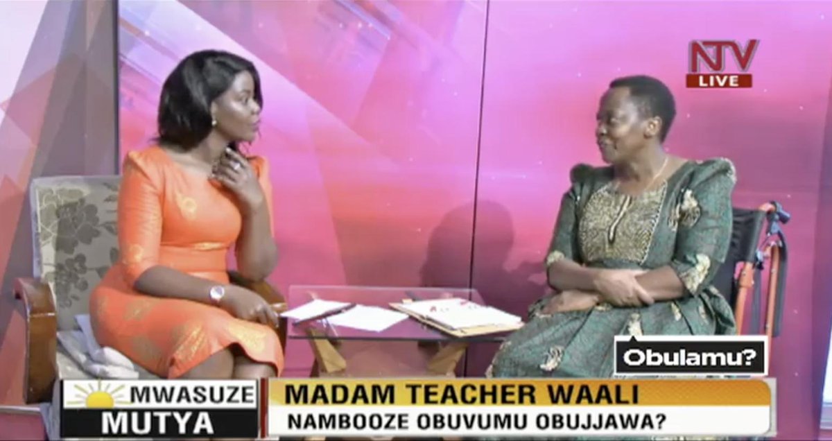 ntvuganda's tweet photo. ON AIR: #Mwasuzemutya We have Hon Betty Nambooze on today's edition of #PersonalityFriday. Tune in now and get her story.
Stream https://t.co/AgrIO2Ul15 https://t.co/CBSUqJiTSr