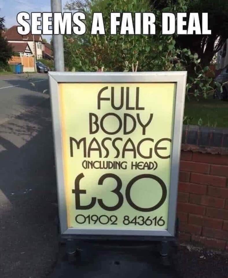 eltoddyo's tweet photo. You have to laugh 😂😂 #greatsigns https://t.co/q6hkRlLnv4
