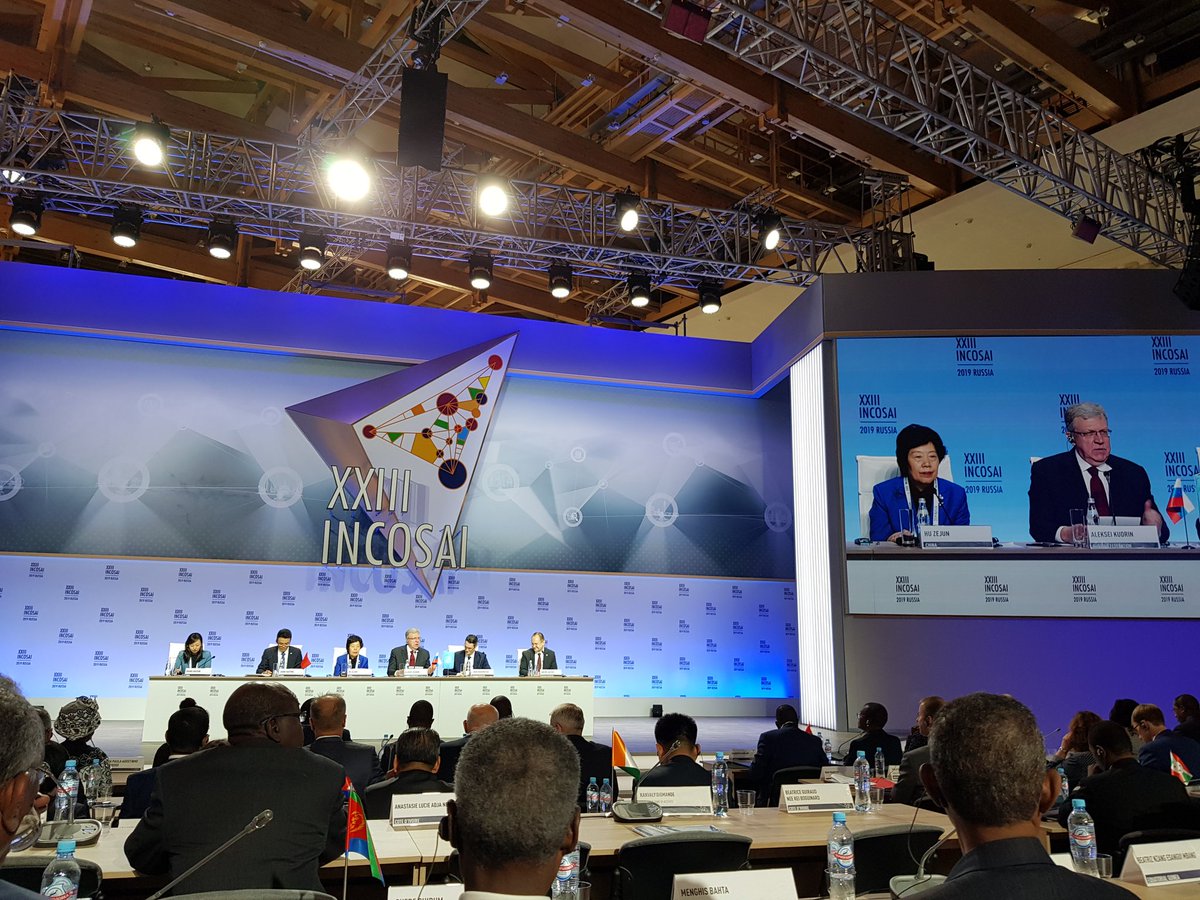 The Closing plenary of #incosai2019. May this shape the future of SAIs to ensure the INTOSAI tagline "Mutual Experience Benefits All".