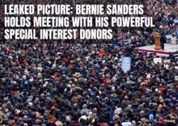 PensiveTM's tweet photo. @ZaidJilani @SenSanders has something that no other Dem Candidate does. Millions of #NotMeUs who will flood the phone, email, offices, and DC streets when any politician gets in the way of our #ProgressiveIssues.
@OurRevolution https://t.co/1TeE6rJfE4