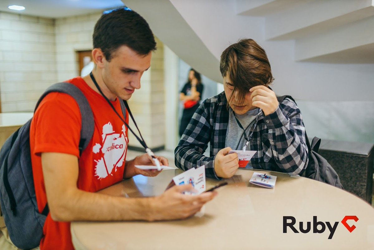 CodicaCom's tweet photo. #RubyC 2019 in short:
☑️ meeting great speakers in person
☑️ learning about #Ruby insights
☑️ making friends with like-minded professionals
☑️ exchanging knowledge in a friendly atmosphere.

Thanks so much to the organizers of this awesome event! 🤓

#CodicaCom @rubyc_eu https://t.co/fy681Q4pVW