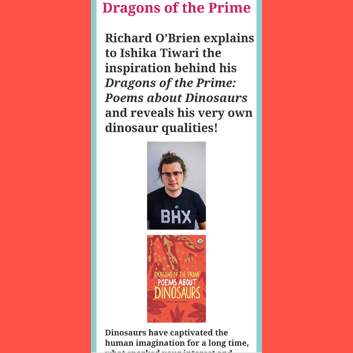 Here, read #poetry editor Richard O'Brien's #interview , taken by me for @Armadillomag 's autumn edition!
#Dragonsoftheprime 
@notrockyhorror 

armadillomagazine.co.uk/copy-of-temp-2…