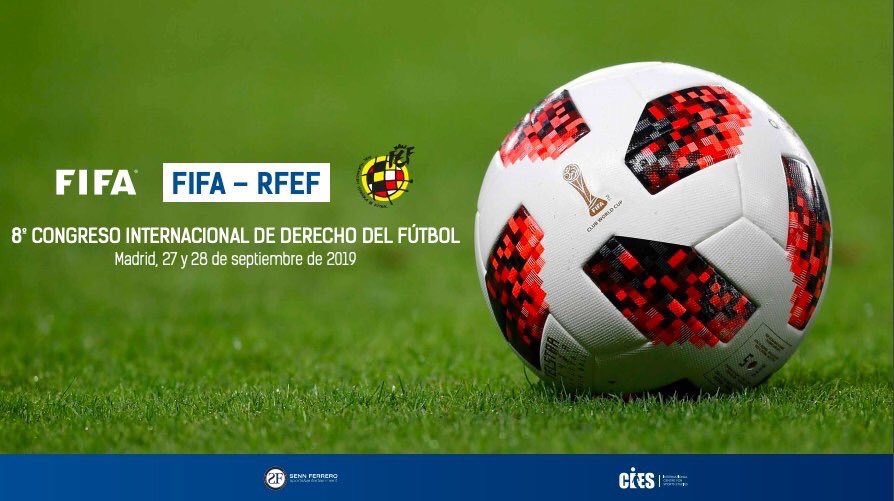 Sportius_'s tweet photo. De nuevo, estaremos presentes en el prestigioso Congreso Internacional de Derecho del Fútbol organizado conjuntamente por @rfef y @FIFAcom Deseando escuchar a los magníficos ponentes. https://t.co/8FD7fveGYk