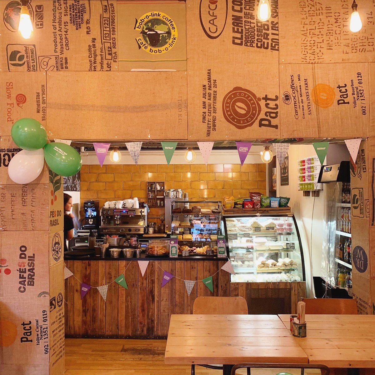HavanasChelt's tweet photo. We’re all set up for our Macmillan coffee morning! Perfect excuse to pop by and eat some delicious cake and donate to a great cause! 🍰💚 https://t.co/eXxCArlxwN