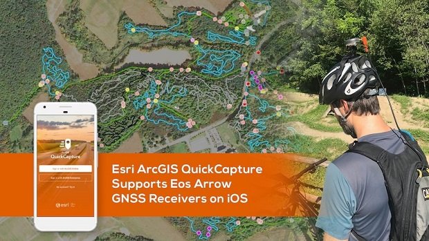 Geoconnexion's tweet photo. Esri ArcGIS QuickCapture supports Eos Arrow GNSS https://t.co/cKqk3NyNB7 https://t.co/rpJvmgEO0e