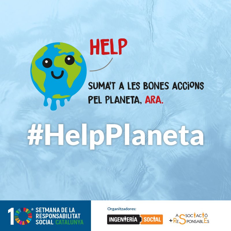 IngeniaSocial's tweet photo. Només tenim un planeta i cal cuidar-lo!
Encara estem a temps!
Fes-nos arribar les teves accions amb l'etiqueta
#HelpPlaneta
ℹ️ Més info: https://t.co/7gpfHDPLXX
#EmergenciaClimatica27S #HuelgaMundialPorElClima https://t.co/JICDwRqKKI
