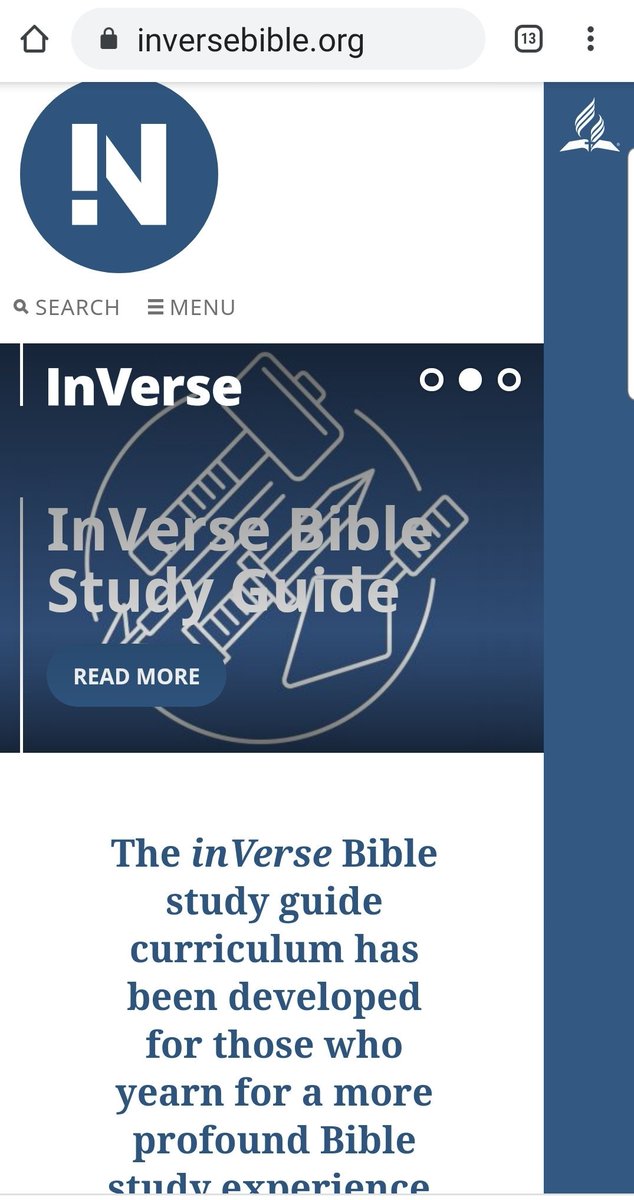 New quarter starting next week. 
New curriculum. 
New website. 
Check it out! 
inversebible.org