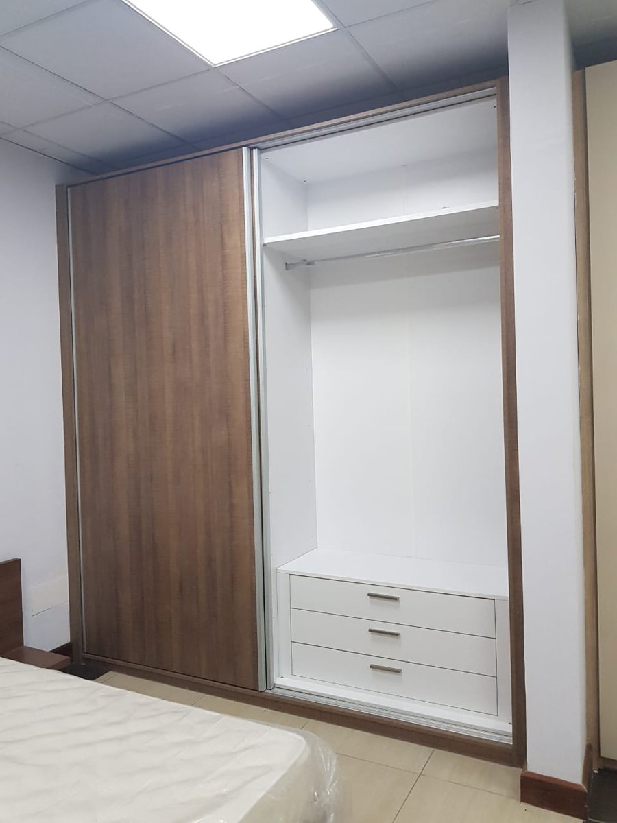 Besides kitchens, we also do bathroom vanities, gypsum ceilings, both swing and sliding doors wardrobes. RT our potential client could be on your TL.Call us on 0722692209