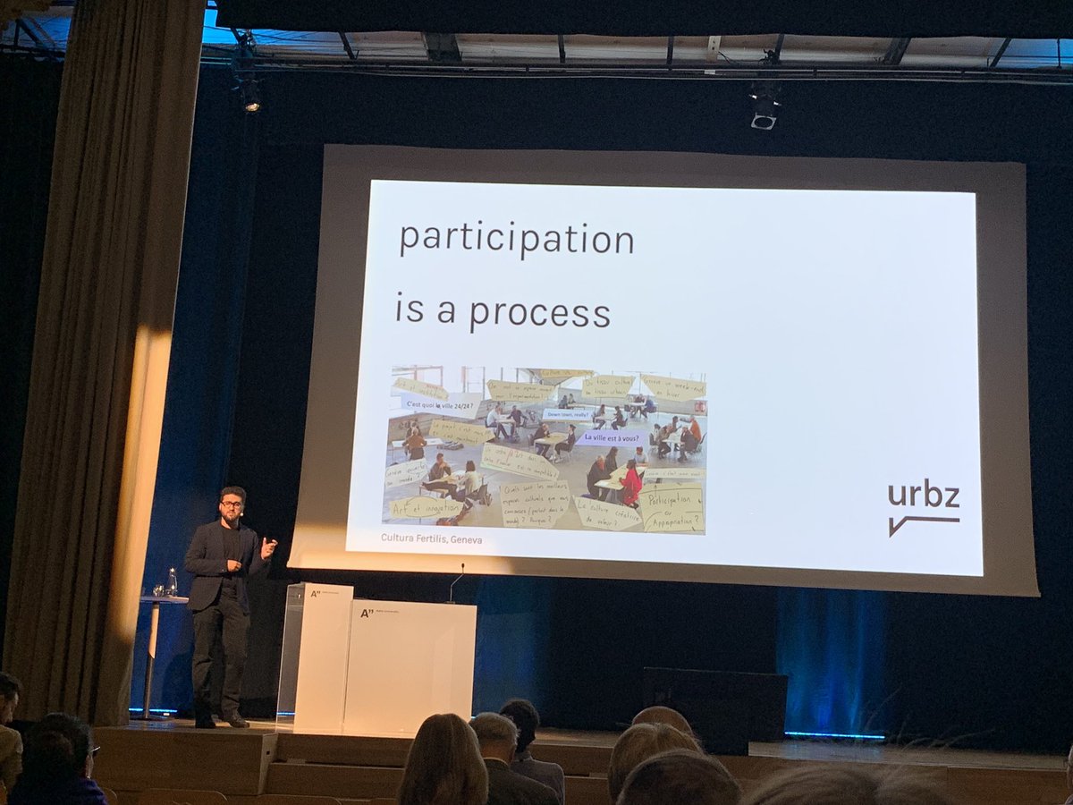 ”We need to be experimental, we need to live with the unknown!” This applies to planners, architects, civil servants and all of us! <a href="/AminKhosravi/">Amin Khosravi</a> shares the inspiring <a href="/urbz_/">urbz</a> story #peopledrivencity #lähiöfest