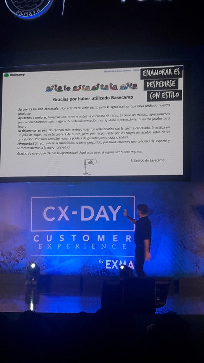 consumer_truth's tweet photo. #enamorar es despedirse con estilo @GomezGomezDavid en #CXDayPeru https://t.co/BweI9BVI4N