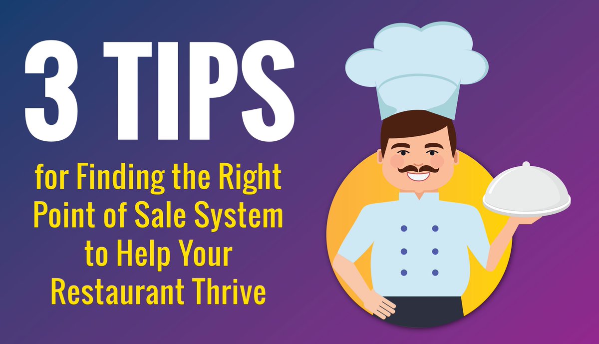 Your #pointofsale system should do more than process payments. Look for a POS with apps to help you run your #restaurant. #foodindustry #payments #technology #growth Click here: bit.ly/2KGOGry