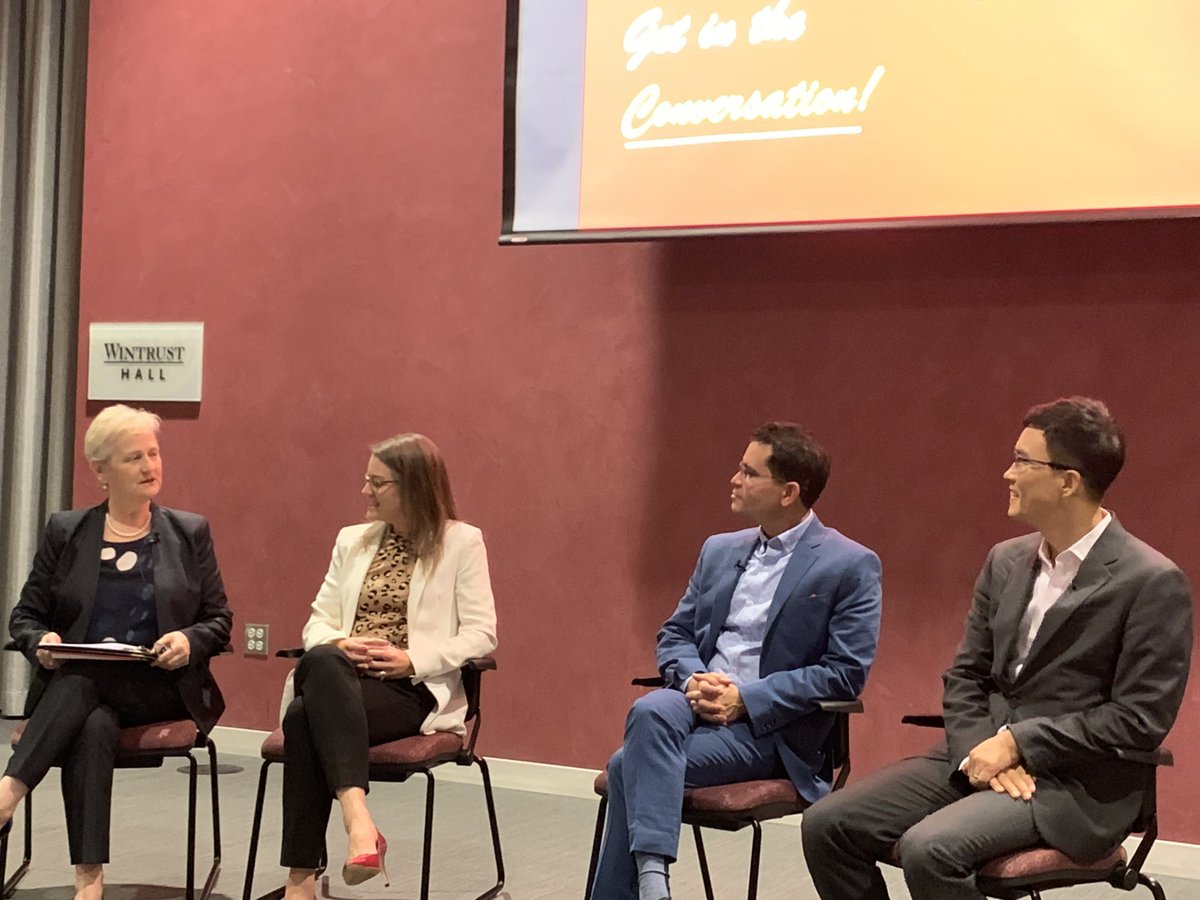 DrHenfield's tweet photo. Was great to attend my first @LoyolaSOE EdTalks! I knew I served great people but to see them in their element presenting their work...mind blown! #ilovebeingadean #lucsoe https://t.co/Wd2IOEdP3t