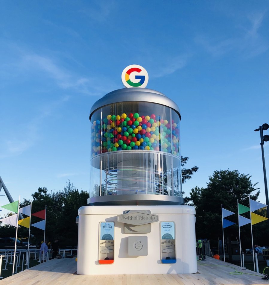 theREALmarvin's tweet photo. if you're in chicago this weekend, we are cooking up a festival of Helpfulness just for you. come check us out in Maggie Daley Park for fun games and prizes -- and discover all that chicago has to offer with a little help from Google #wonderfulweekends https://t.co/BWwZignKZO