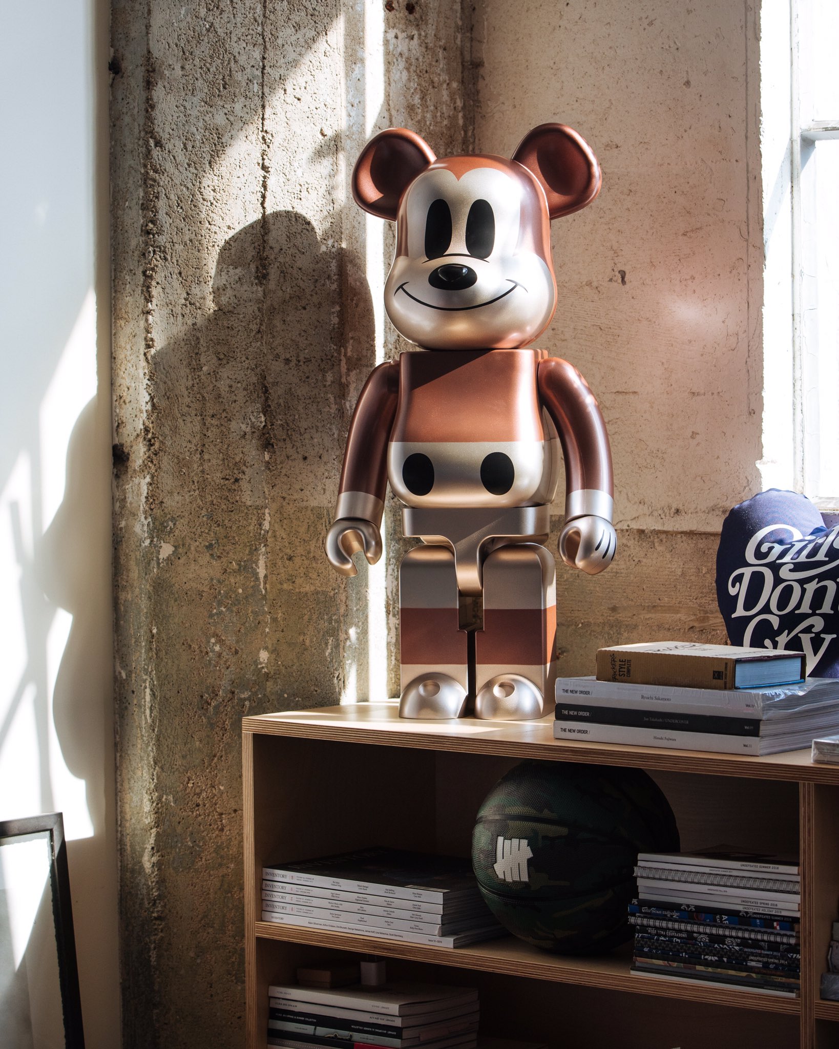 Bearbrick x Undefeated x Disney Mickey Mouse 90th