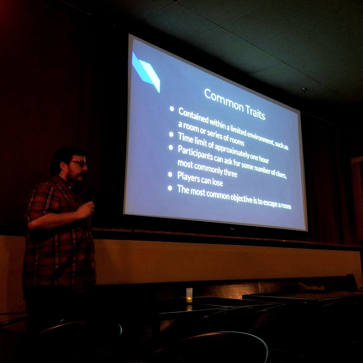 bobastudios's tweet photo. Thank you, David Noonan from Escape complex, for speaking to @IGDABaltimore tonight on escape room design! So lucky to live and work in a city where such a variety of games are being created! ๐๐งฉ๐๐
#IGDA #EscapeRooms #GameDesign #AdventureGames #PuzzleGames #gamedev #BmoreDev https://t.co/9NOAhQMHtG