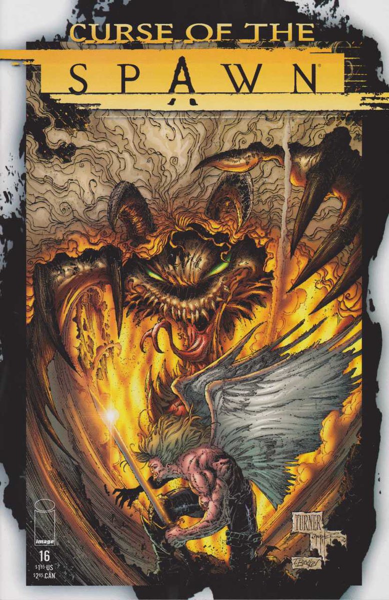 DannyMiki_'s tweet photo. #TBT #CURSEoftheSPAWN #Daze 
@Todd_McFarlane 
@Barnstormfilms 
#DwayneTurner
#ToddBroeker
#TomOrzechowski
@ImageComics  
COTS#3 I proposed to my now wife. 
(Kinda cheesy now I look at it)
But she said yes! Thanks to Todd for letting that double page  happen.
#ratalley https://t.co/toTOmNxn1I