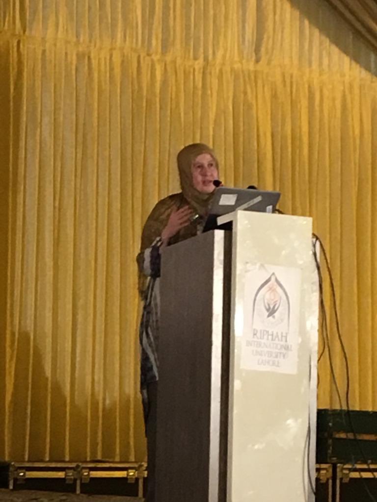 HananDover1's tweet photo. International keynote address at the Islamic Perspectives of Modern Psychology conference hosted by RIPHAH University in Lahore, Pakistan @ICIPPOfficial https://t.co/JsKwCo3wRc