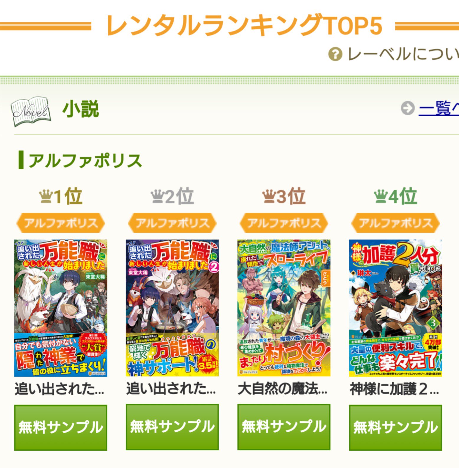 さとう 5 8新刊発売 Twitter પર アルファポリスの投稿小説 大自然の魔法師アシュト 廃れた領地でスローライフ が面白い T Co 80jzknprto アルファポリス アルファポリスレンタルランキング3位です 皆さんありがとうございます さとう 5 8新刊発売 Twitter પર アルファポリスの投稿小説 大自然の魔法師アシュト 廃れた領地でスローライフ が面白い T Co 80jzknprto アルファポリス アルファポリスレンタルランキング3位です 皆さんありがとうございます