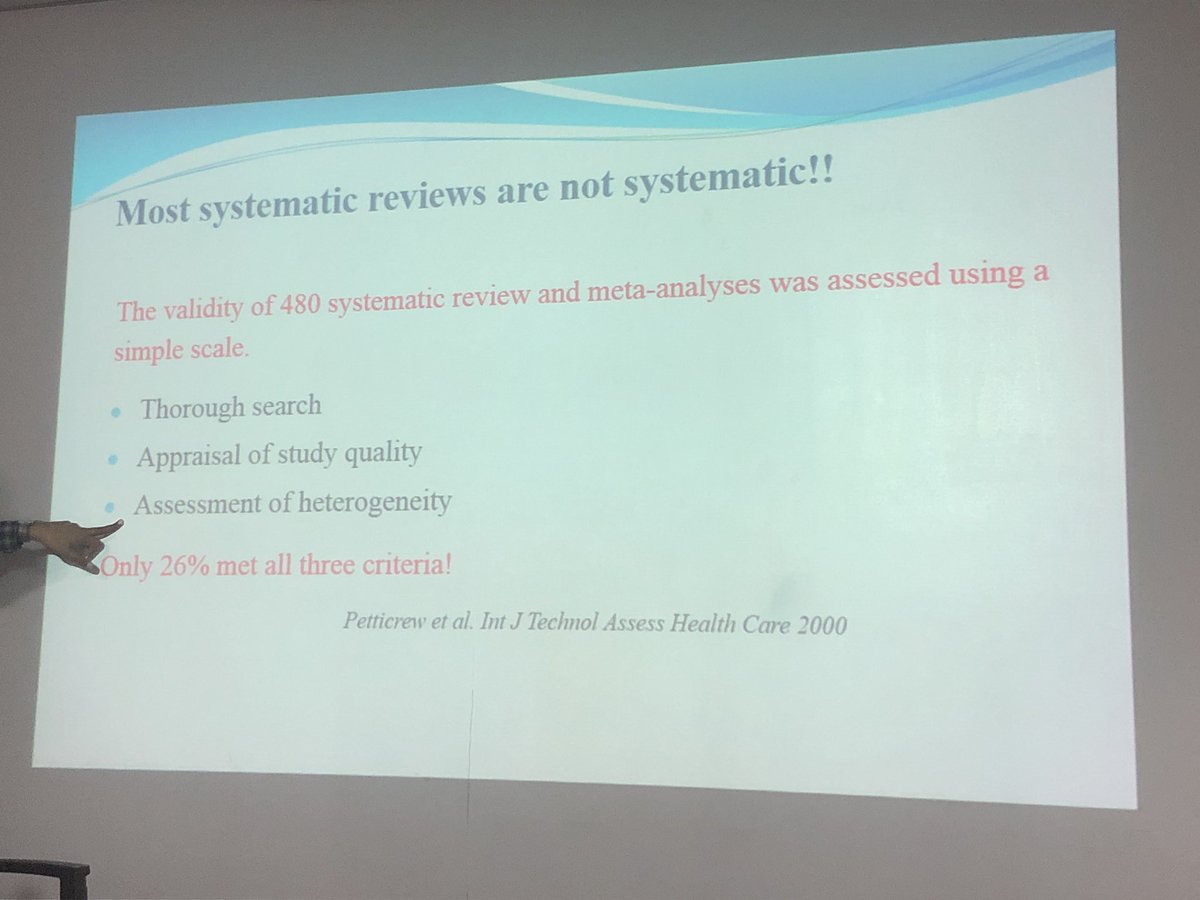 ProfSomashekhar's tweet photo. Great start to @iapneocon2019 with a workshop on systematic reviews by Dr. S Patole. #iapneocon2019 https://t.co/9sAdtDTiF7