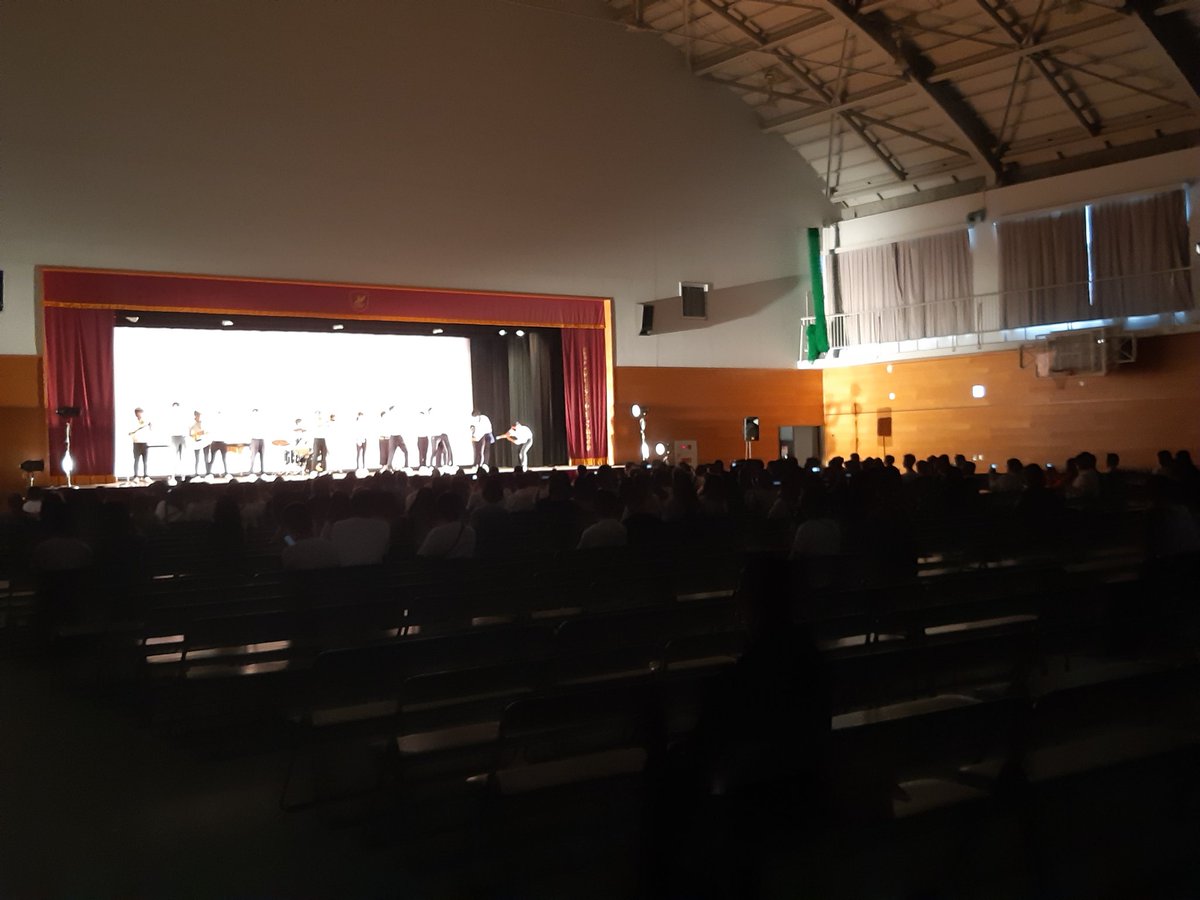 obfseitokai's tweet image. 午後の舞台も始まっています！
↓吹奏楽部