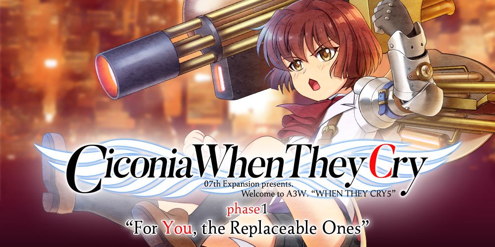 Mangagamer On Twitter Ciconia When They Cry Phase 1 For You The Replaceable Ones Is Now Available For Pre Order On Https T Co Qp05xkef0e Pre Order Today To Get 5 Off On Sale October 4th
