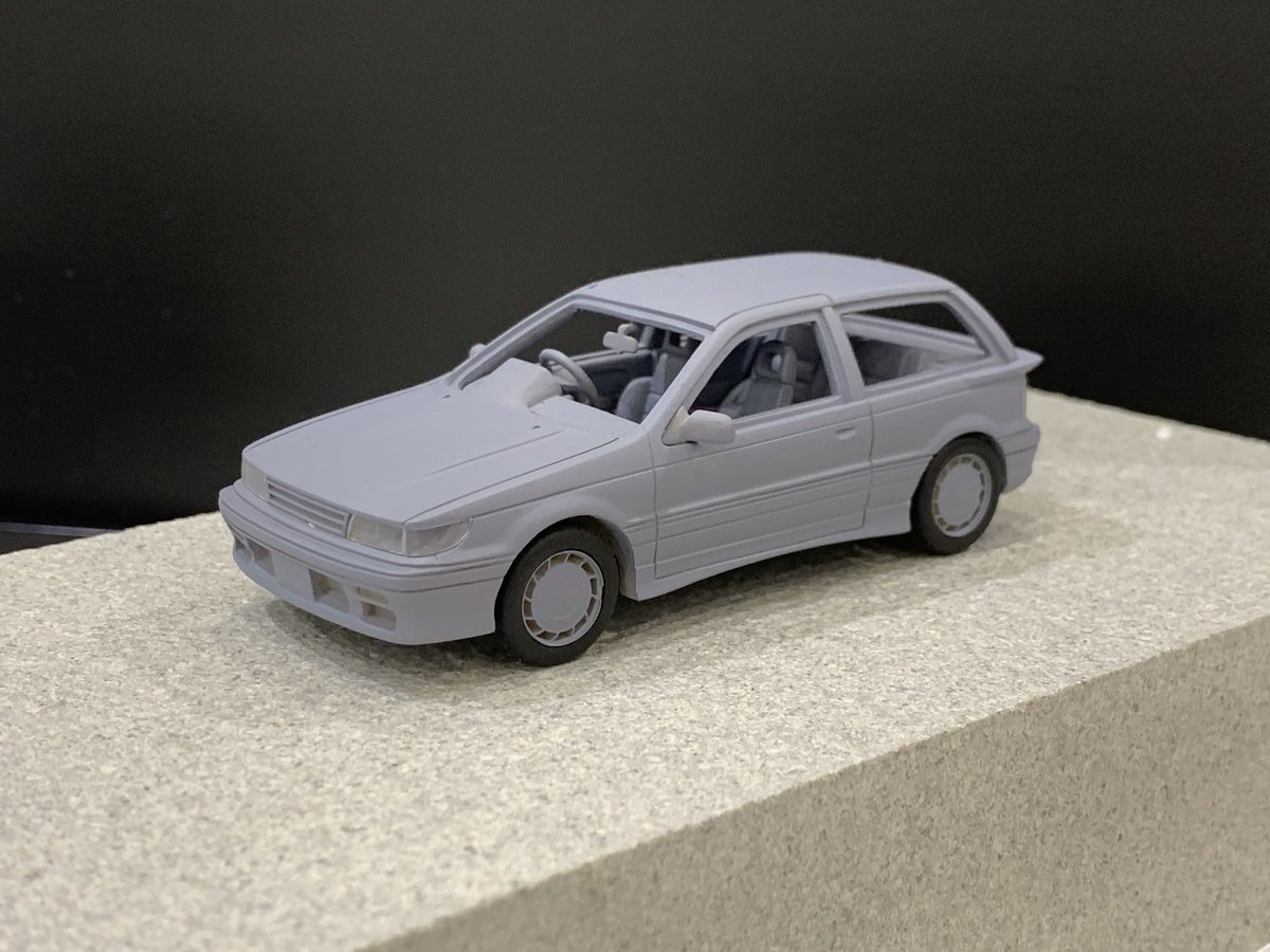 第59回全日本模型ホビーショー】 1/43 三菱 ミラージュ サイボーグ
