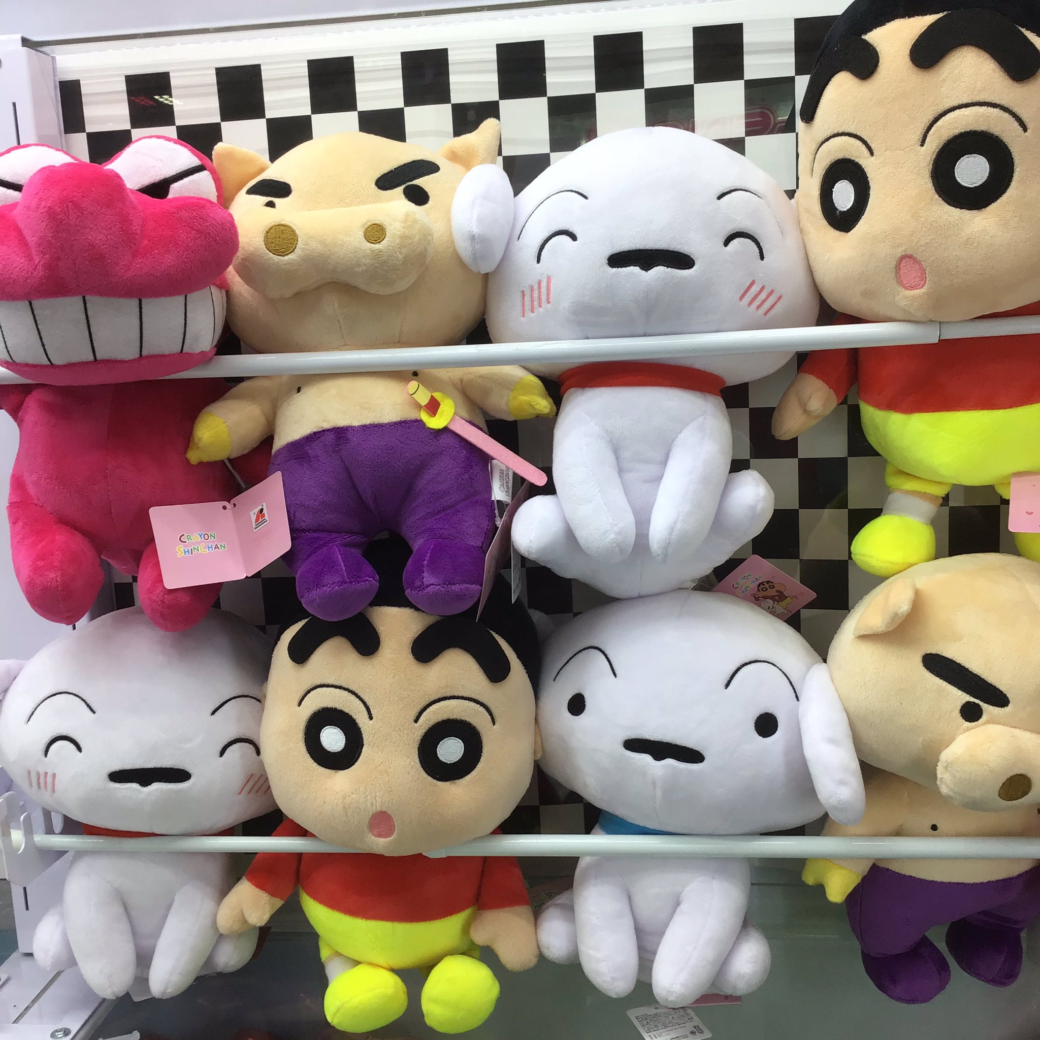 大牟田j Game 景品情報 クレヨンしんちゃん ぬいぐるみ 全5種類 どれも人気のキャラで 全部集めたいですね 大牟田 Jゲーム ゲームセンター Ufoキャッチャー クレーンゲーム クレヨンしんちゃん ぬいぐるみ しんちゃん シロ
