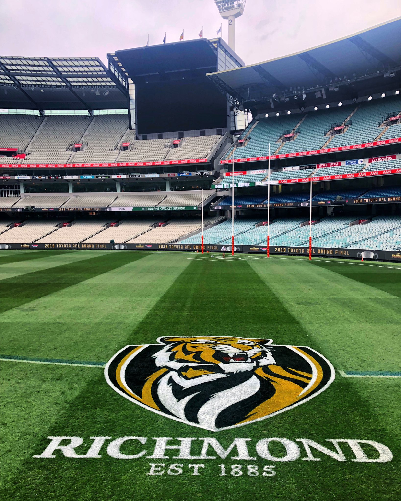 Richmond FC 🐯 on Twitter "Lookin’ good, MCG 😍 AFLGF…