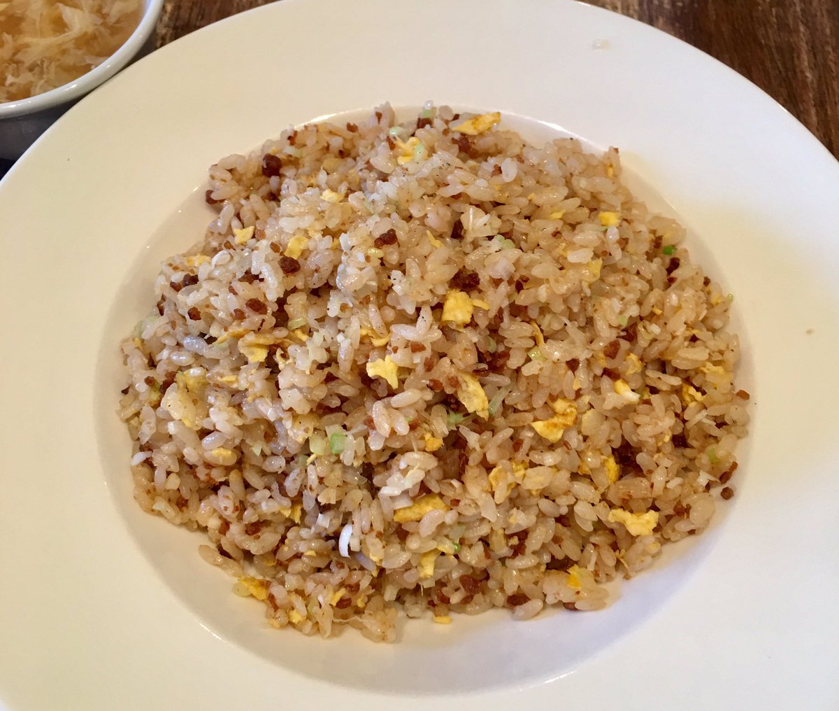 蒲田カルチャートーク V Twitter お昼は大森山王の くろさわ東京菜 で肉そぼろチャーハン 上品なヌーベルシノワ系らしいさっぱりとした味付け デザートの黒胡麻の寒天がまた上品 大田区 大森 中華 ランチ