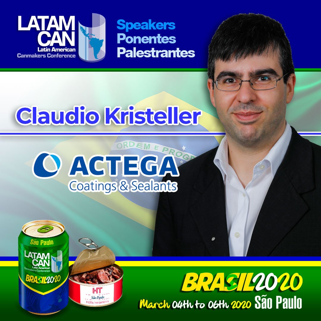 latamcan's tweet photo. 𝐓𝐞𝐜𝐡𝐧𝐢𝐜𝐚𝐥 𝐏𝐫𝐞𝐬𝐞𝐧𝐭𝐚𝐭𝐢𝐨𝐧𝐬 ⁣⁣
𝐂𝐥𝐚𝐮𝐝𝐢𝐨 𝐊𝐫𝐢𝐬𝐭𝐞𝐥𝐥𝐞𝐫 ⁣⁣
𝐀𝐂𝐓𝐄𝐆𝐀 #𝐁𝐑𝐀𝐙𝐈𝐋⁣⁣
⁣⁣
https://t.co/7vqg1HMOvy⁣⁣

🇧🇷 #Conference #Brasil #canmakers #suppliers #LATAMCAN2020 #TransAmerica  #ACTEGA #Latamcan #business #presentations ⁣⁣ https://t.co/hfD0FNDyPb