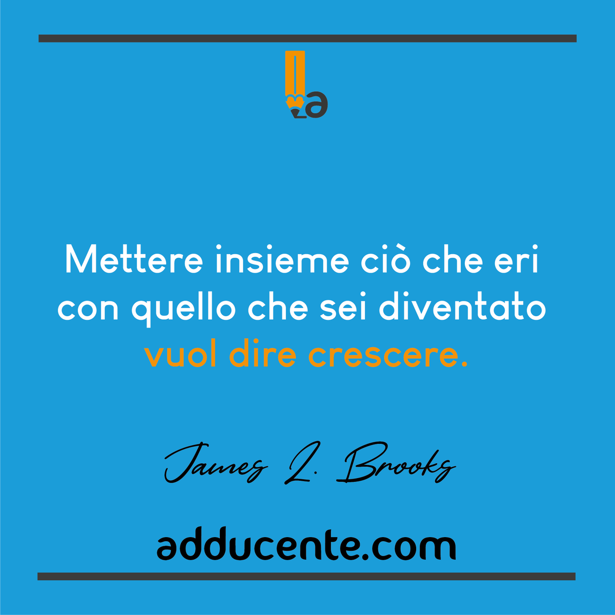 adducente's tweet photo. ⭕️Oggi vali quanto ieri + l'esperienza accumulata💪
Durante il percorso nulla sarà vano se riuscirai a vivere tutto con la giusta determinazione.
•
#adducente #esperienza #crescita #tempo #citazioni https://t.co/Qk90HcGWqg