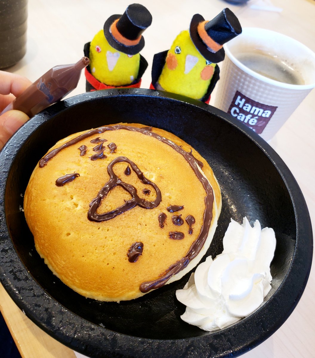 船堀インコ ふなぼりいんこ على تويتر はま寿司 入間宮寺店 埼玉県 お絵かきパンケーキ 船堀インコ ハロウィン 鳥グッズ ハンドメイド お絵かきパンケーキ パンケーキ ハロウィンコスプレ ハロウィン仮装 はま寿司