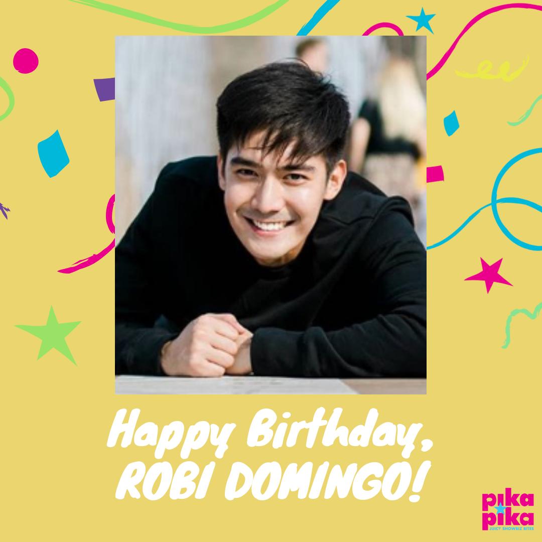 Let\s all wish a happy birthday!  (Photo via Robi Domingo on Instagram) 