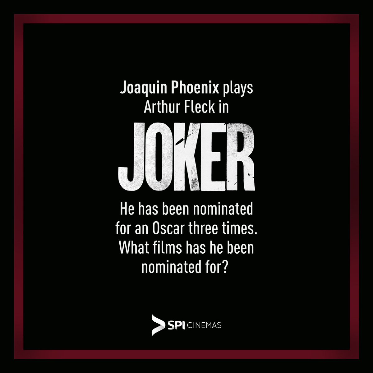 S P I C i n e m a s tweet media