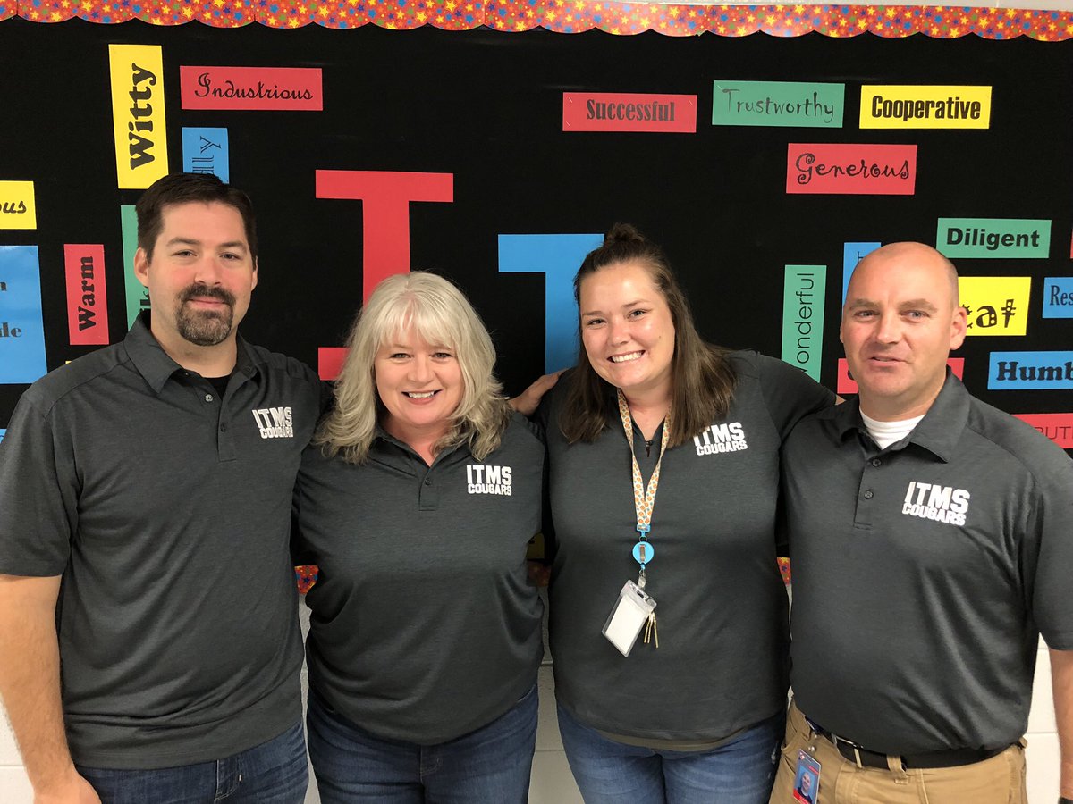 Best Team in the Whole world!!  Getting ready to attend the Ron Clark Academy in Atlanta!