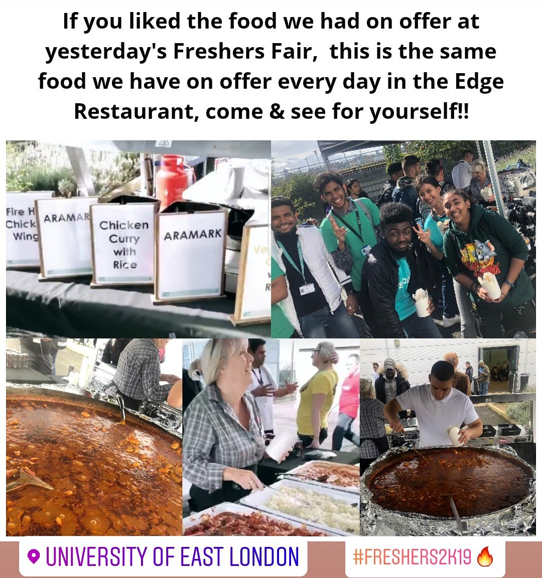 ueatwell's tweet image. You can get food like this all week long if you come to the Edge Restaurant at the Docklands Campus.  Give us a try!!
#freshers2K19 #UEL #DocklandsCampus #tastyfood #ueatwell #aramark